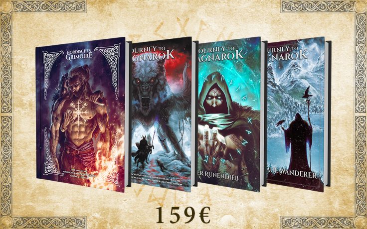 Journey to Ragnarok - Das Valhalla-Paket mit vier gebundenen Büchern zum Vorzugspreis.