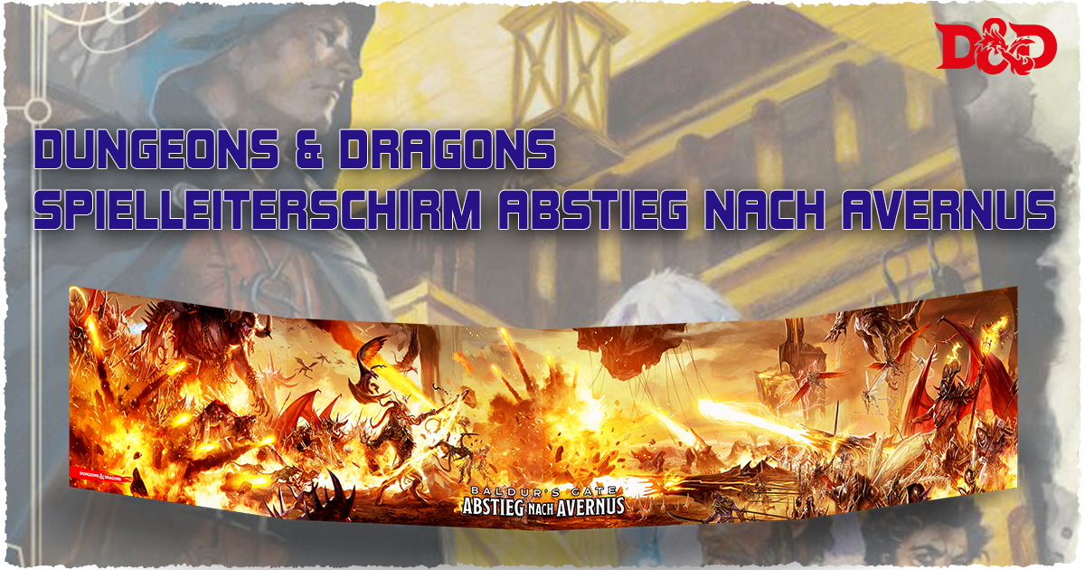 Dungeons & Dragons: Spielleiterschirm — Abstieg nach Avernus