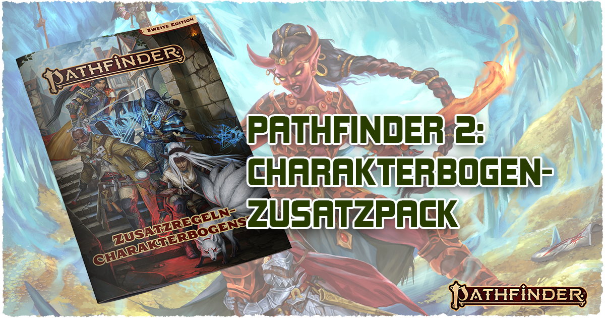 Pathfinder 2: Charakterbogenpack