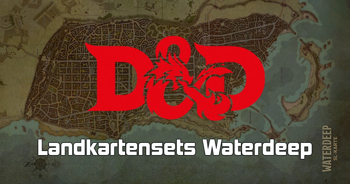 Dungeons & Dragons: Landkartenset Waterdeep